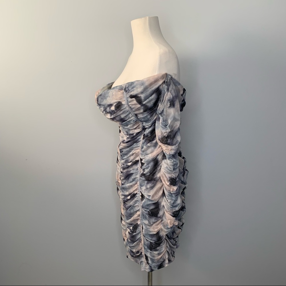 Skylar Ruched Mini Dress - Picture 7 of 14